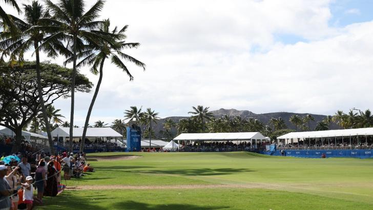Sony Open in Hawaii golf course view